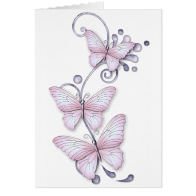 Mariposas florecientes (Frente)