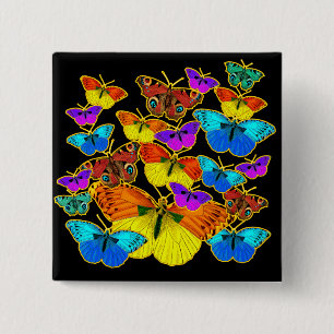 ¡Mariposas! ¡Mariposas!  Botón
