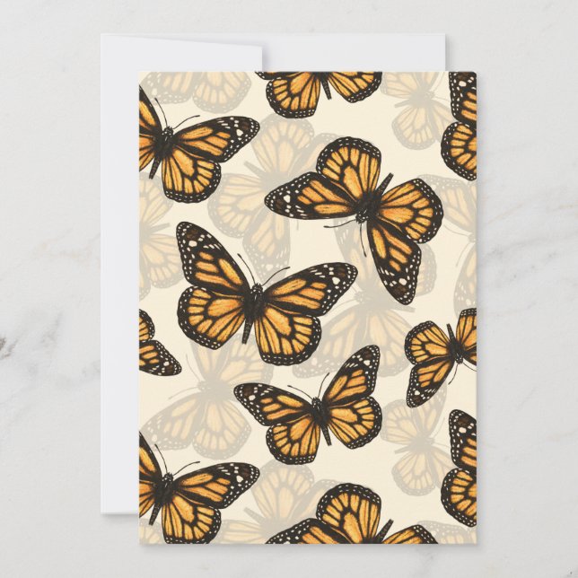 Mariposas monarcas (Anverso)