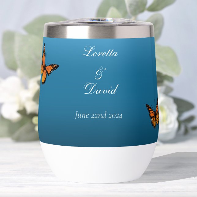 Mariposas monarcas Azul Ombre (Subido por el creador)