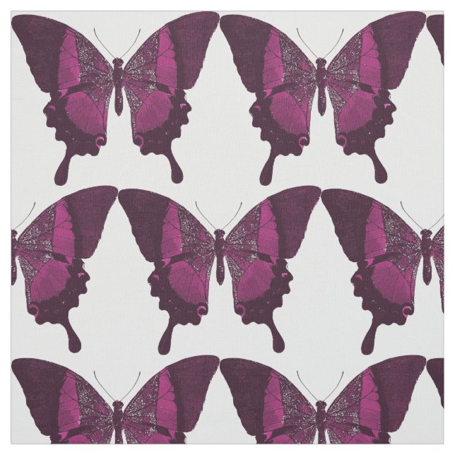 Mariposas Moradas Tela de Mariposa (Retal)