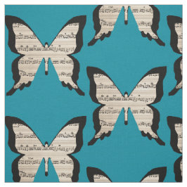 Mariposas musicales - tela de la mariposa de la