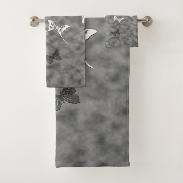 Mariposas negras y blancas (In situ)