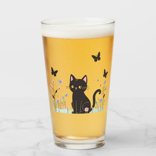 Mariposas observadoras de gato negro (Anverso (lleno))