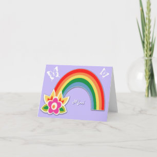 Mariposas Personalizadas y Tarjetas de Notas de Ar