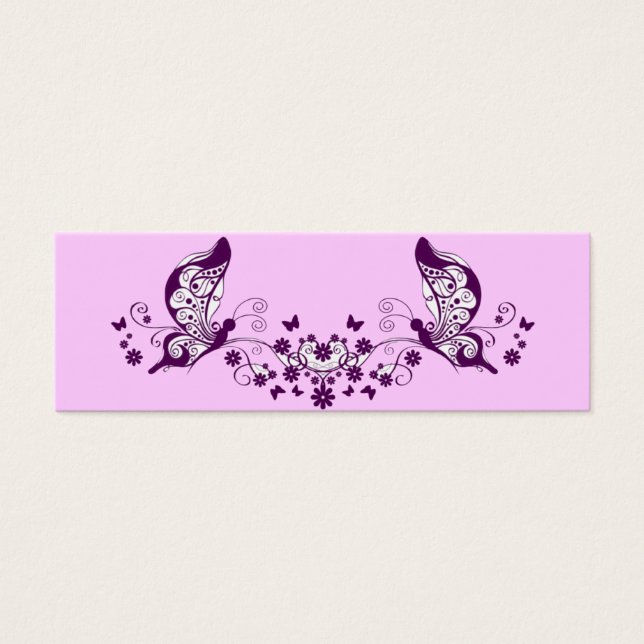 Mariposas púrpuras (Frente)