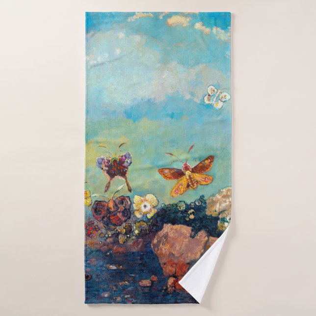 Mariposas, Redon (Toalla de baño)