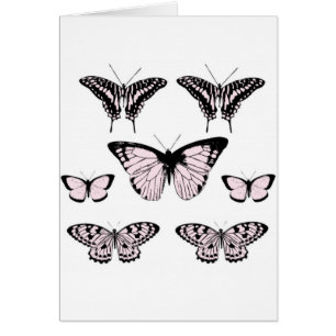 Mariposas rosadas de bonito