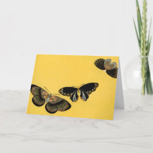 Mariposas vintage - Tarjeta
