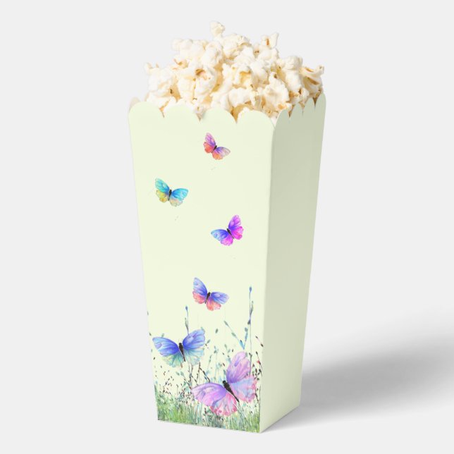 Mariposas voladoras Caja de palomitas (apareció)