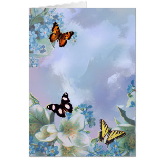 Mariposas y azules