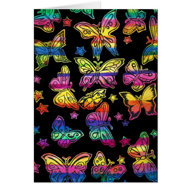 Mariposas y estrellas (Frente)