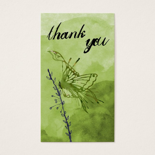 Mariposas y flores (Frente)