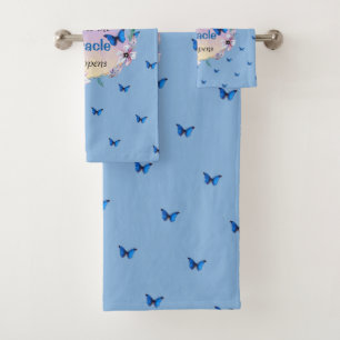 Mariposas y flores Cita de mentalidad positiva