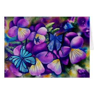 Mariposas y Pansie