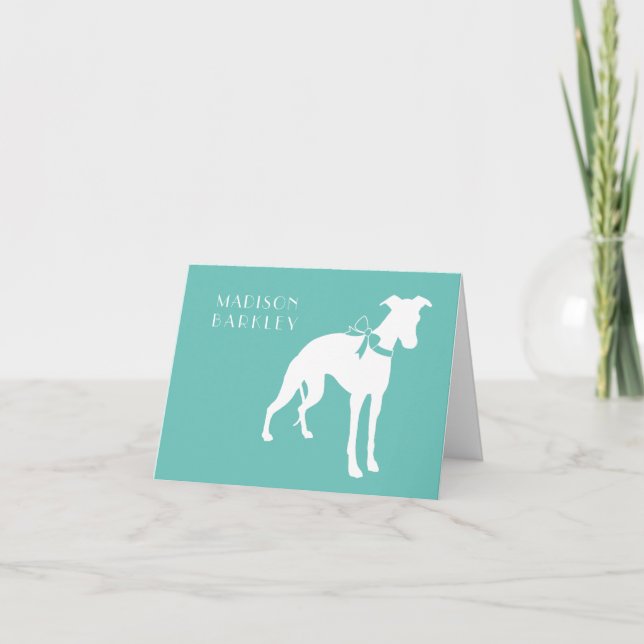 Mariquita de perro de Whippet (Anverso)