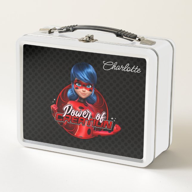 Mariquita | Poder de la creación Metal Lunch Box (Anverso)
