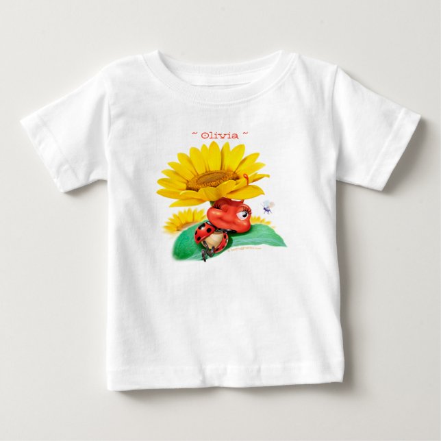 Mariquita soñolienta del jersey T del (Anverso)