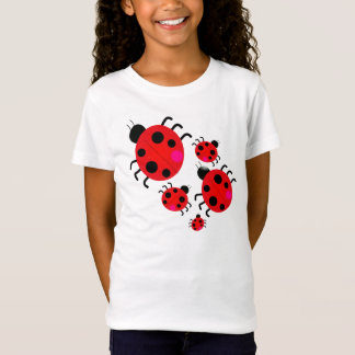Mariquitas en la camiseta del desfile