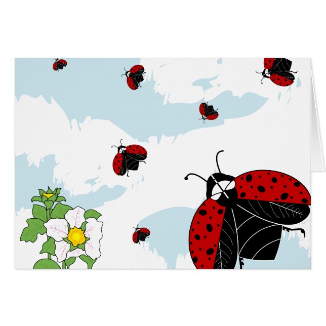 mariquitas en vuelo (Anverso (Horizontal))