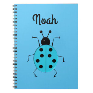 mariquitas lindas, cuaderno personalizado