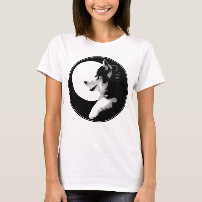 Mariscas Husky Tank camiseta de la camiseta de la  (Anverso)