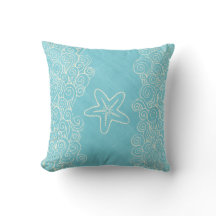 Marisco de pez estrella y almohada de lanzamiento 