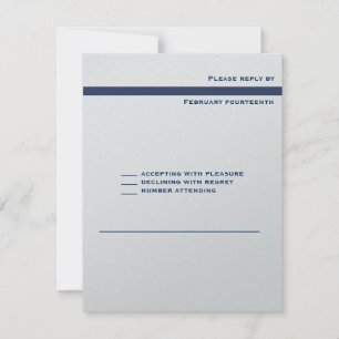 Mark Metallic Navy Bar Mitzvah Invitación Hebrea