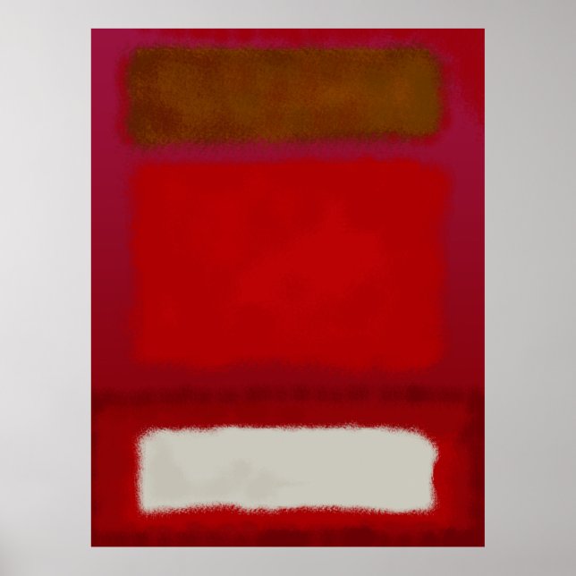 Mark Rothko arte en estilo digital 16 (Frente)