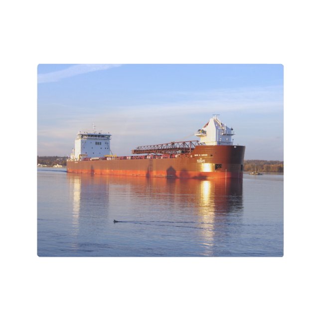 Mark W. Baker arte metalizado (Anverso)