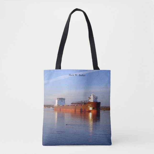 Mark W. Barker en toda la bolsa (Anverso)