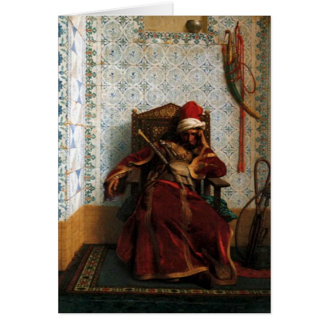 "Markos Botsaris", por Jean León Gerome (Frente)