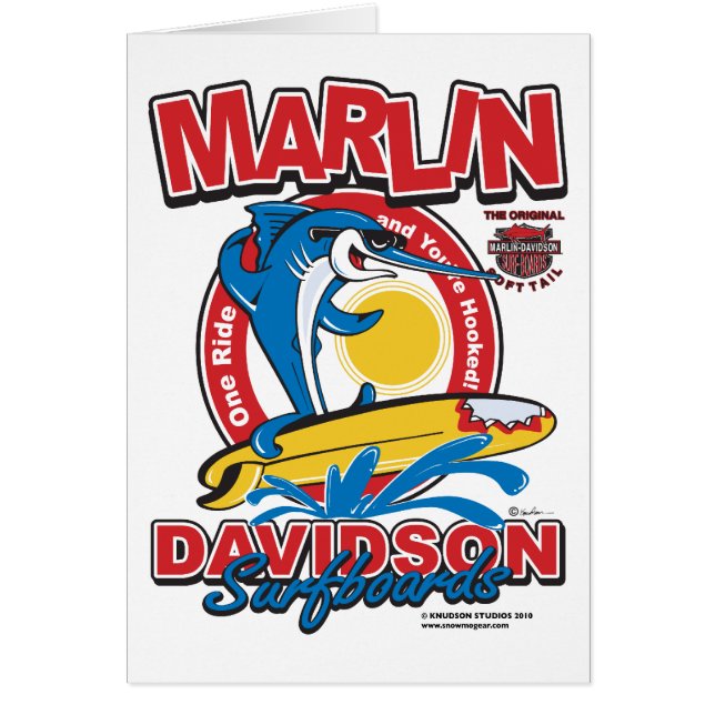 Marlin Davidsons Surfboards (Frente)