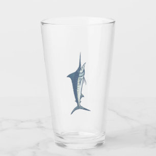 Marlin Swordfish Beer Pint