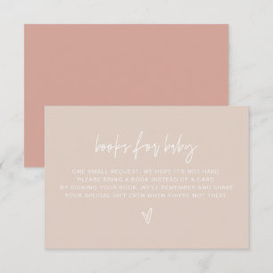 MARLO Bohemian Rubor Beige Books para tarjeta de b