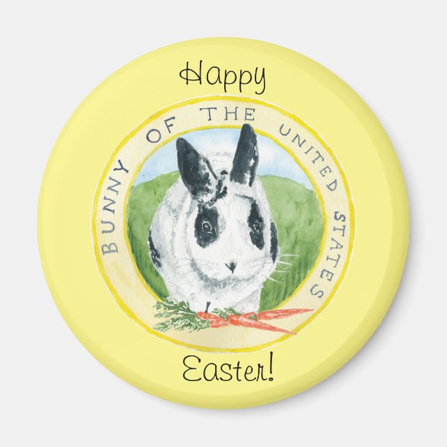 Marlon Bundo Easter imán amarillo (Frente)