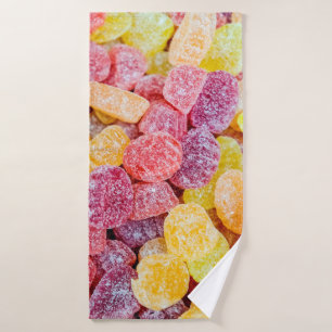 Marmalade decorativa caramelos amarillos y naranja