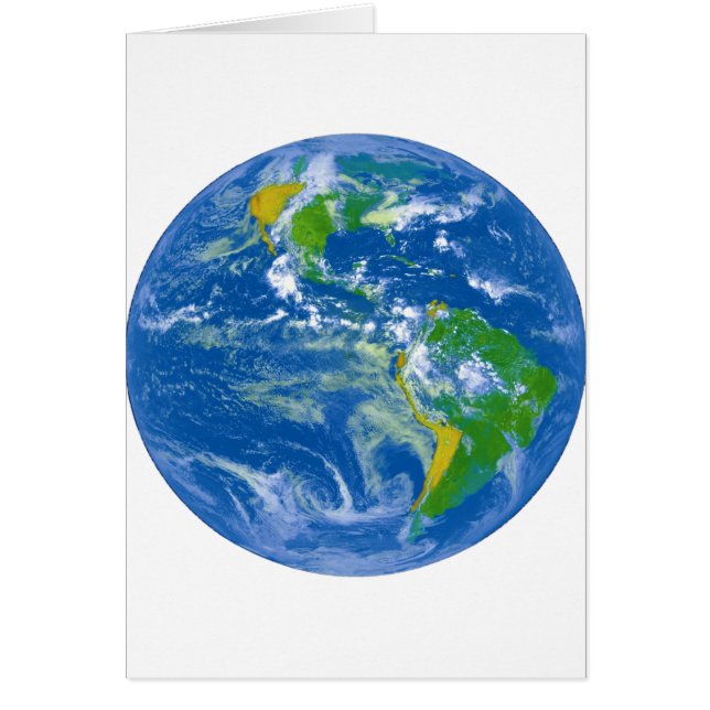 Mármol azul grande de NASAs (Frente)