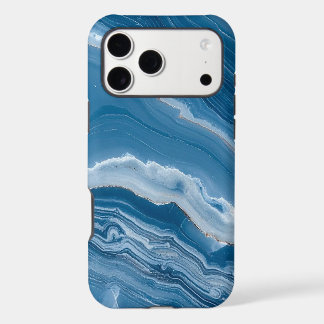 Mármol azul polvoriento de piedra moderna