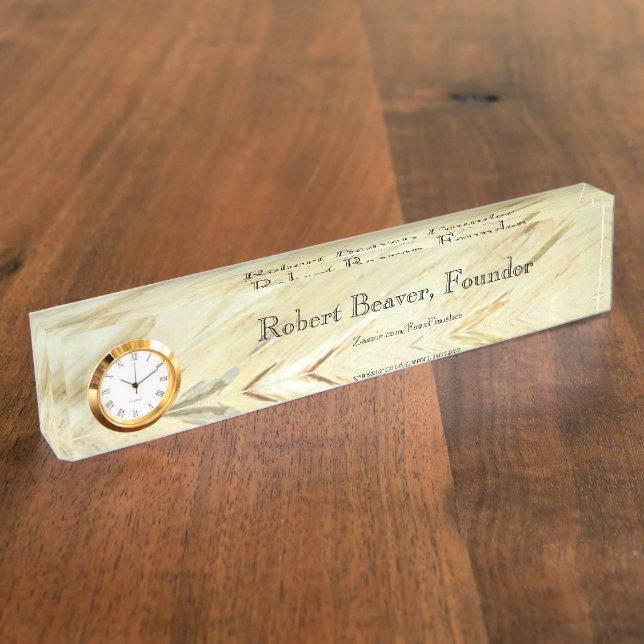 Mármol blanco, placa con reloj (Lateral)