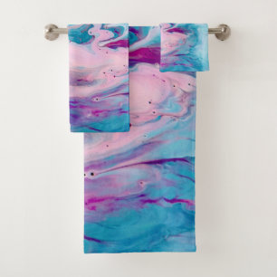 Mármol de colores flotantes