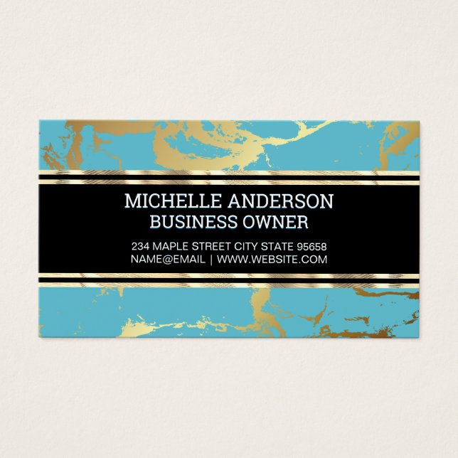 Mármol de oro verde azulado (Frente)