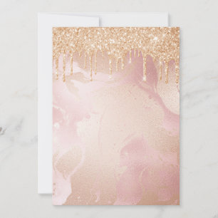Mármol de Rubor Rosegold con gotitas de oro Purpur