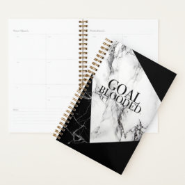 Mármol del planificador diario Goal Blooed ™