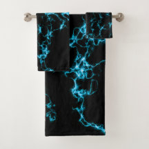 Mármol elegante 10 - Azul y negro