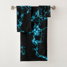 Mármol elegante 10 - Azul y negro