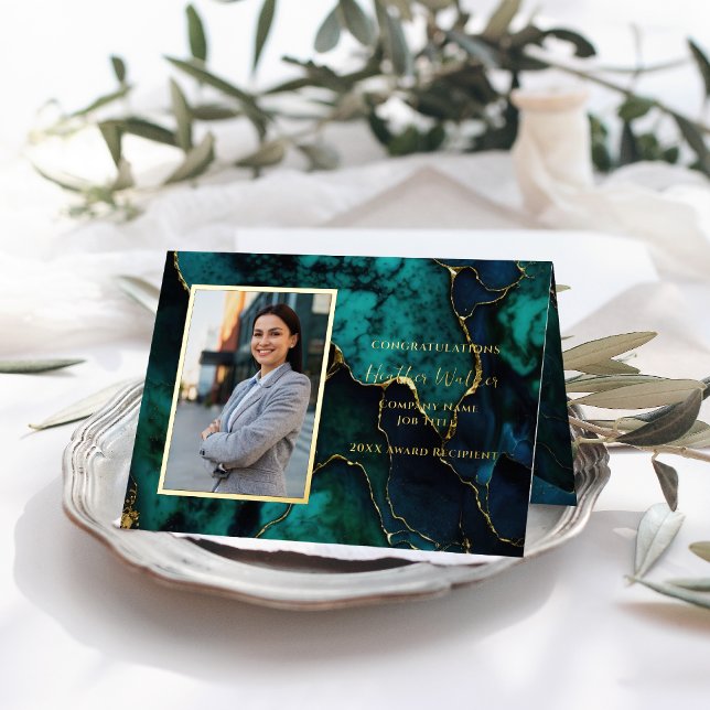 Mármol elegante | Tarjeta de invitado de honor (Subido por el creador)