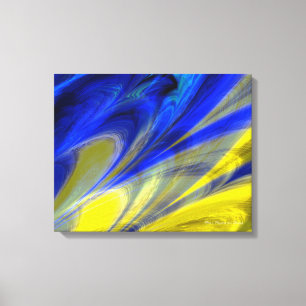 Mármol fractal 4-6 Lienzo envuelto