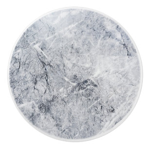 Mármol gris con cajón blanco, pomo de puerta