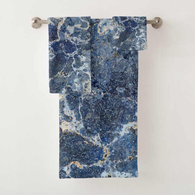 Mármol negro y venas beiges de color gris oscuro (In situ)